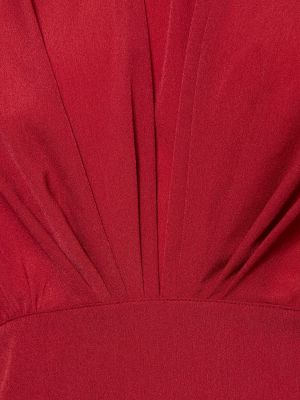 Midi kleita džersija Alexandre Vauthier sarkans