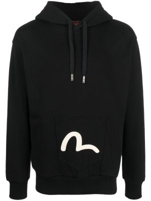 Hoodie Evisu svart