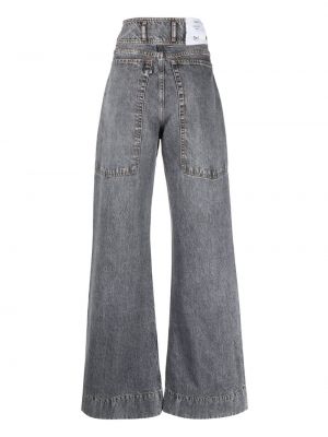 Bootcut jeans ausgestellt 3x1 grau