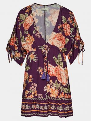 Priliehavé šaty Maaji fialová