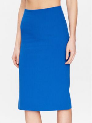 Pouzdrová sukně Sisley modré