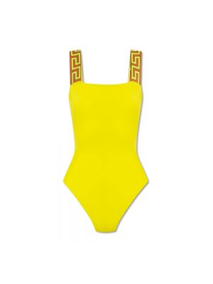 Einteiliger badeanzug Versace gelb
