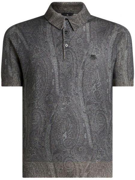 Poloshirt Etro sort