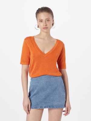 Пуловер System Action оранжево