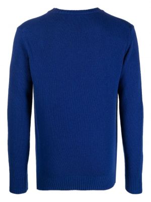 Pull col rond Nuur bleu