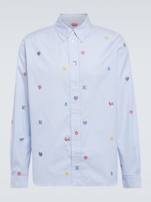 Pruhovaná bavlnená košeľa Kenzo