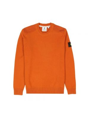 Sweter Lyle & Scott - Pomarańczowy