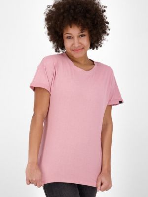 Melanžové tričko Alife And Kickin růžové