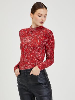 Tricou cu mâneci lungi Orsay roșu