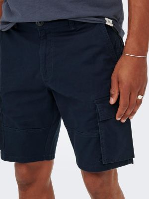 Pantaloni cargo Only & Sons blu