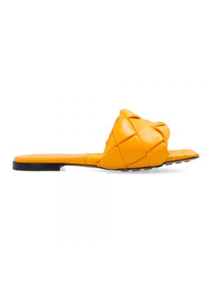 Chaussures de ville en cuir Bottega Veneta orange