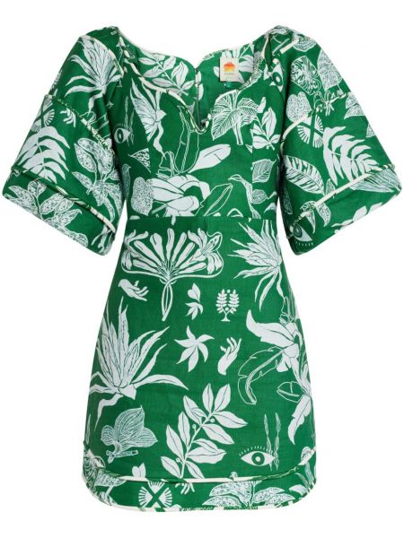 Mini haljina s cvjetnim printom s printom Farm Rio