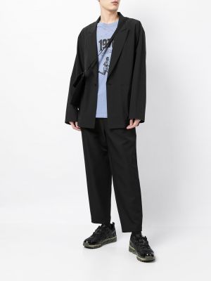 Pantalon slim Yoshiokubo noir