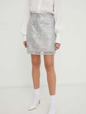 Mini sukně Bruuns Bazaar stříbrné