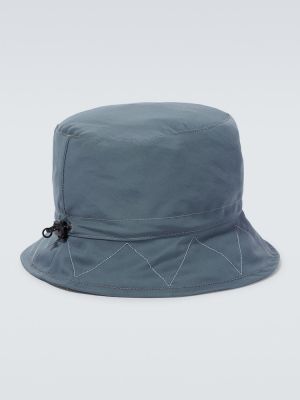 Памучна шапка And Wander синьо