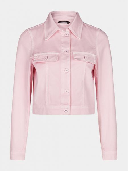 Różowa kurtka jeansowa Marc Aurel