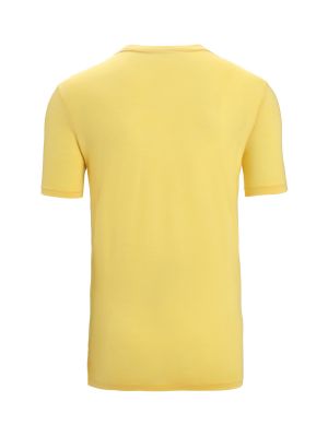 T-shirt Icebreaker giallo