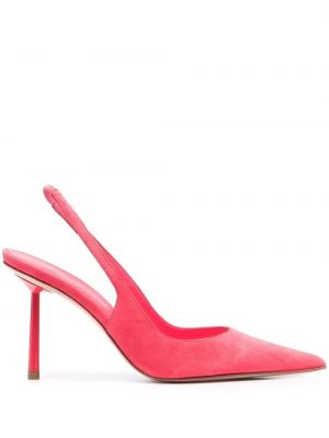 Slingback pumpar med remmar Le Silla rosa