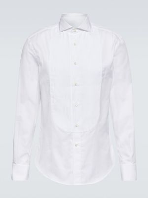 Hemd aus baumwoll Brunello Cucinelli weiß