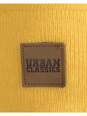 Κασκέτο Urban Classics Accessoires κίτρινο