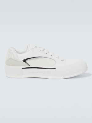 Sneakers di nylon Alexander Mcqueen bianco
