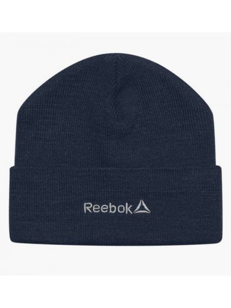 Синяя шапка Reebok