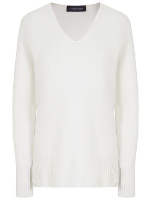 Шерстяной пуловер Lorena Antoniazzi белый