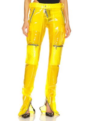Pantalones Laquan Smith amarillo