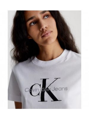 T-shirt Calvin Klein Jeans blanc