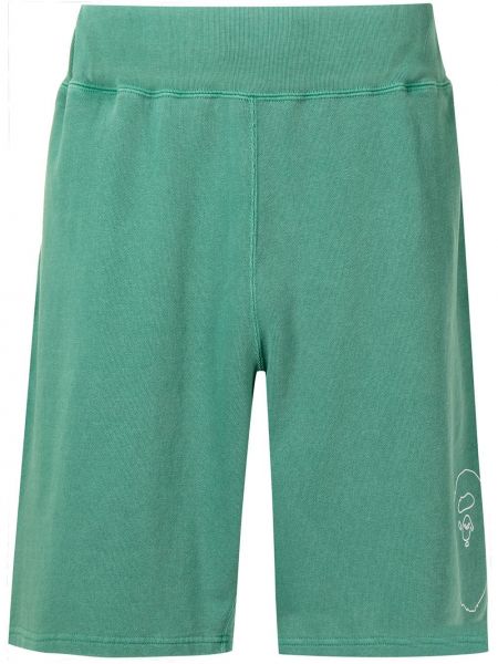 Pantalones cortos deportivos A Bathing Ape® verde