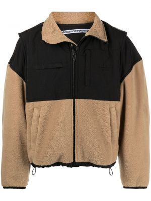 Fleecetröja Alexander Wang brun