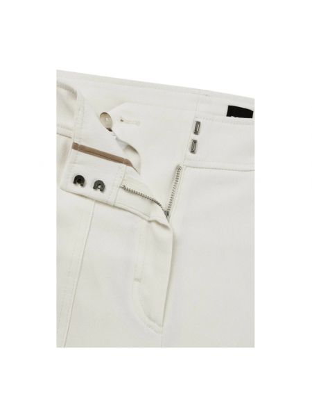 Pantalones cargo de algodón Hugo Boss blanco