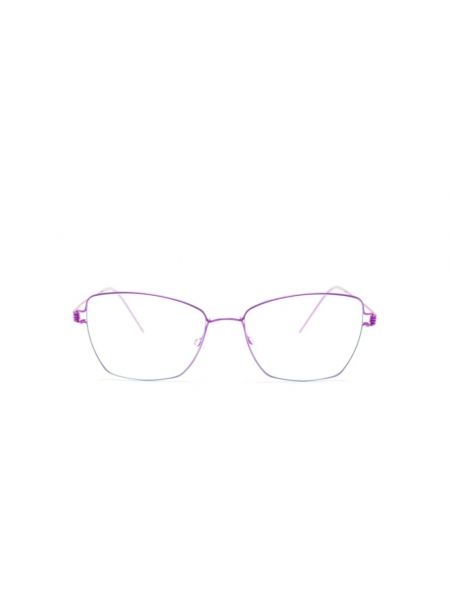 Okulary korekcyjne Lindberg fioletowe