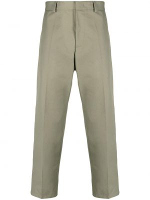 Pantalon chino en coton Jil Sander vert