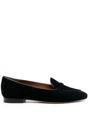 Pantofi loafer de catifea cord de catifea Malone Souliers negru