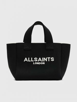 Geantă shopper Allsaints negru