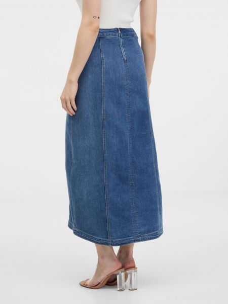 Džínsová sukňa Orsay modrá
