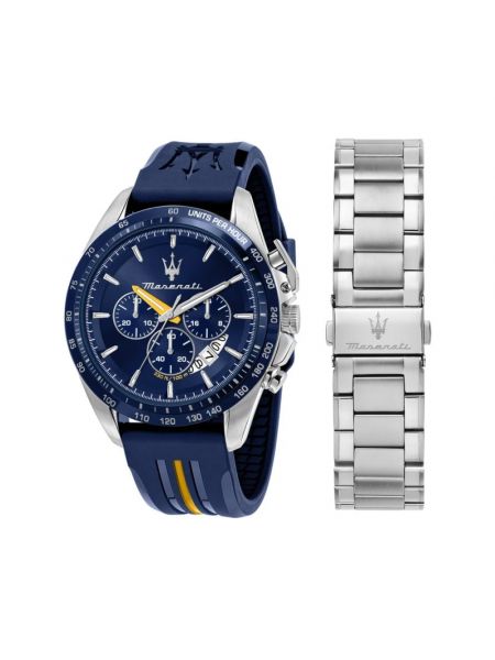 Zegarek Maserati niebieski