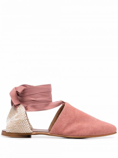 Hæler espadrillos Castañer rosa