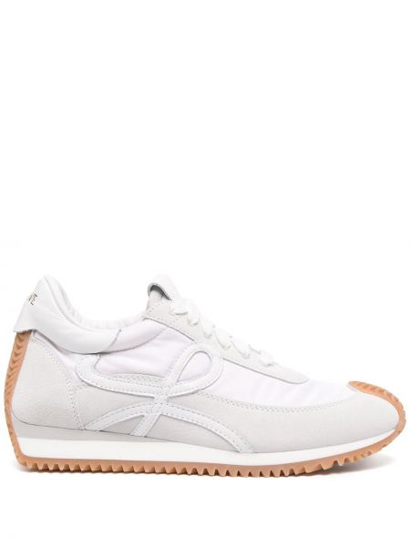 Sneakers di pelle Loewe bianco