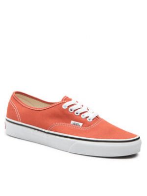 Chaussures de ville Vans orange