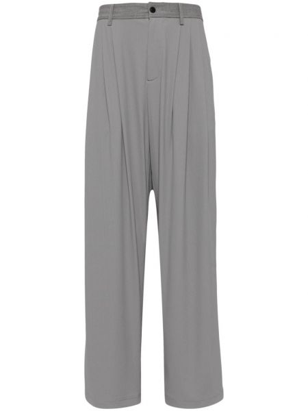 Rovné kalhoty Croquis šedé