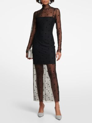 Midi ruha Givenchy fekete