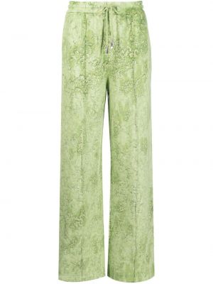 Pantaloni baggy Feng Chen Wang verde