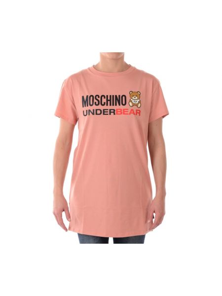 Koszulka Moschino różowa