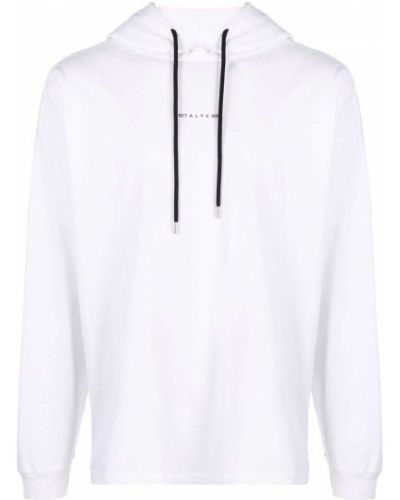 Hoodie con stampa 1017 Alyx 9sm bianco