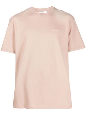 Koszulka z dżerseju Ih Nom Uh Nit różowa