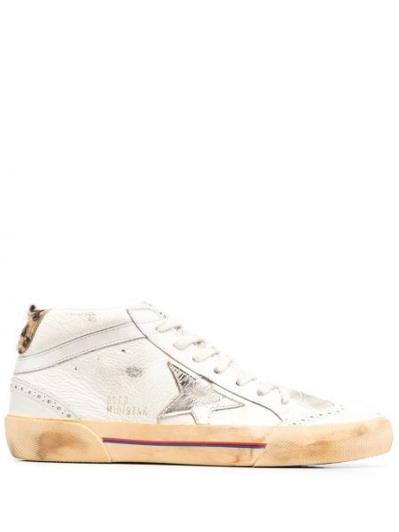 Stjärnmönster sneakers Golden Goose guld