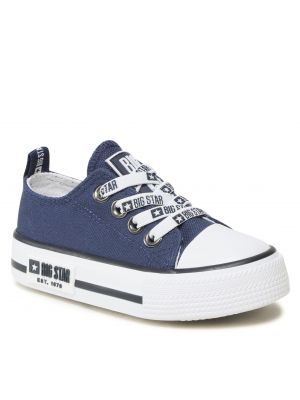 Hviezdne plátenky Big Star Shoes modrá