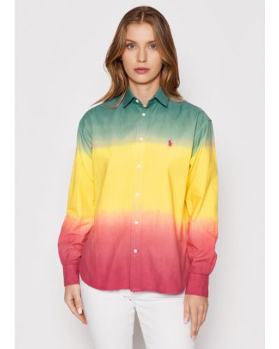 Laza szabású casual gyapjú ing Polo Ralph Lauren